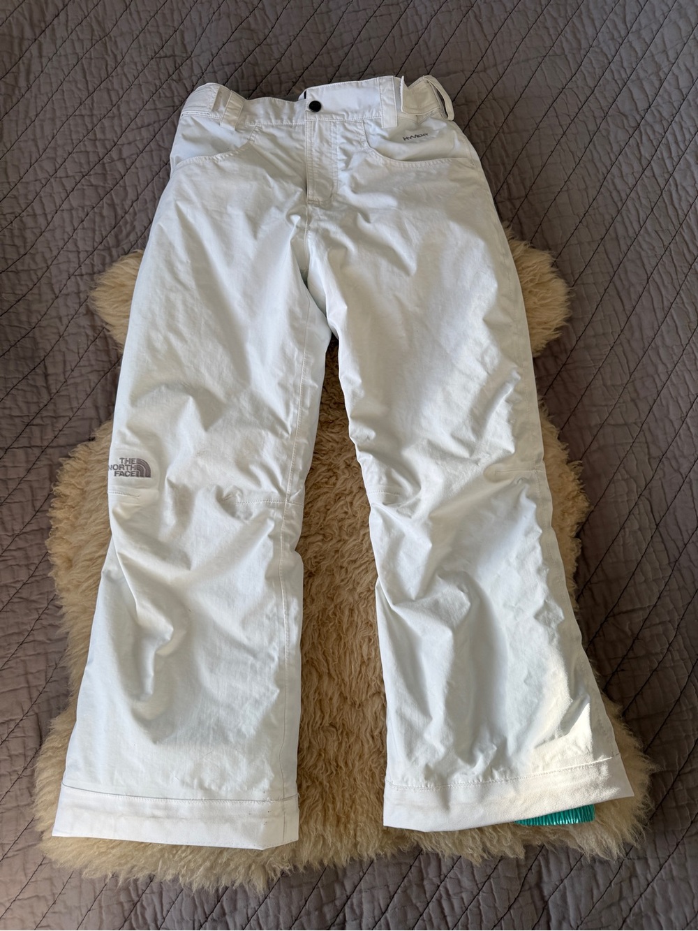 The North Face Kids White Snow Pants